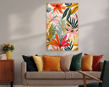 Splendeur florale tropicale sur Whale & Sons