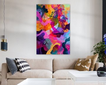 Colourful Shapes by But First Framing