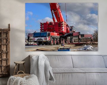 Wagenborg Terex-Demag AC 700 telescopic crane. by Jaap van den Berg