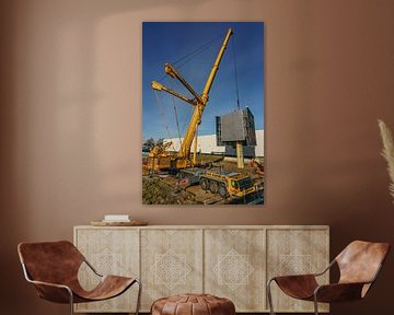 Liebherr LTM 1500-8.1 crane from Van Marwijk. by Jaap van den Berg