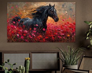 Wilde Galop tussen de Bloemen van ByNoukk