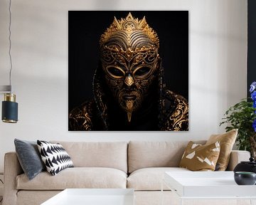 Der Mann mit der goldenen Maske von TheXclusive Art