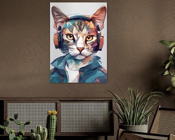 Katze Lowpoly-Stil von widodo aw