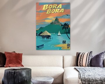 Reizen naar Bora Bora van Lixie Bristtol
