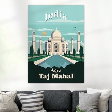 Reizen naar Taj mahal