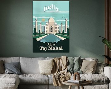 Travel to Taj mahal by Lixie Bristtol