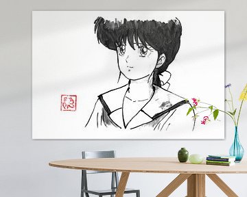 Manga-Girl von Péchane Sumie