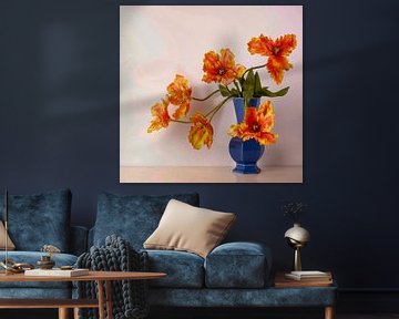 Orange Tullips van simone swart