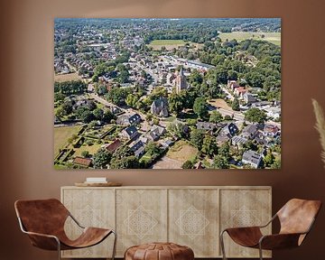 Aerial view of the town of Soest in the Netherlands by Eye on You