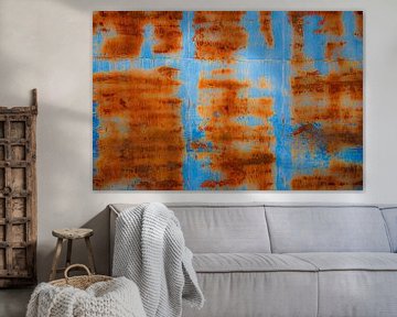 Industrial heritage: rust meets blue by Hilke Maunder