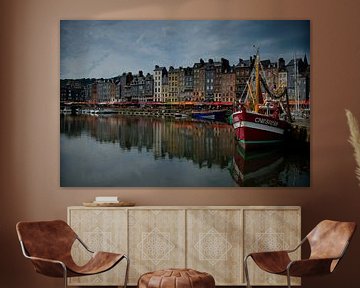 Honfleur haven van John Driessen