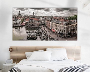 Leiden als Panorama von Jolanda Aalbers