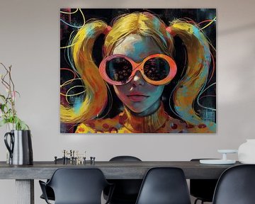 Pop Art Vintage van Kunst Kriebels