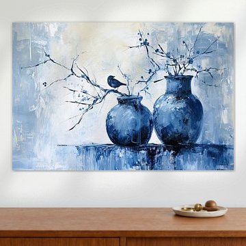 Blaues Stilleben von Kunst Laune