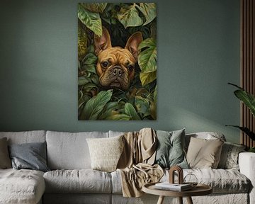 Realistische Bulldog | Bulldog van De Mooiste Kunst