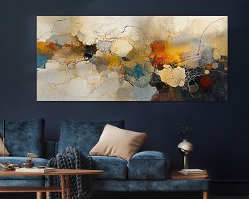 Earth tones Abstract | Earth tones by ARTEO Paintings