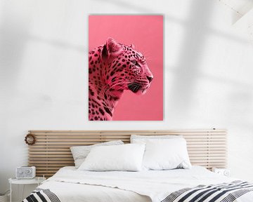 Pink Leopard van Liv Jongman