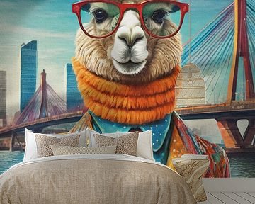 Alpakas Rotterdam Bericht von Moonheart Artworks