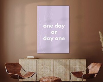 One Day or Day One van DS.creative