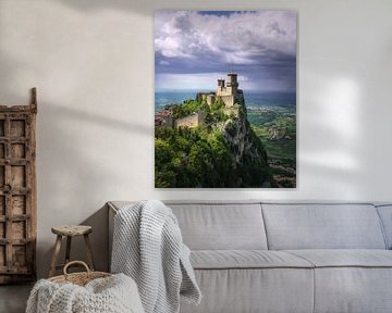 San Marino Republic, Guaita tower by Stefano Orazzini