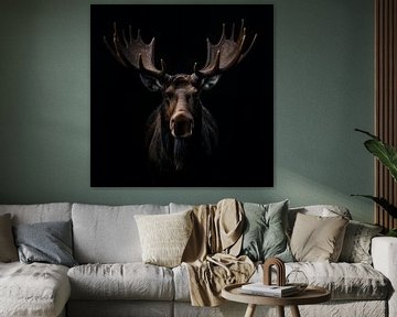 Eland portret van The Xclusive Art