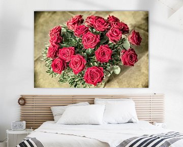 Rode rozen van Egon Zitter