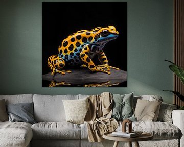 Poison dart frog by TheXclusive Art