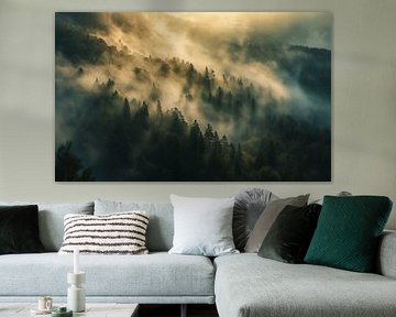 Gouden herfstlandschappen