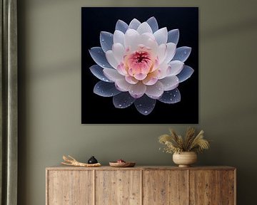 Lotus bloem van TheXclusive Art