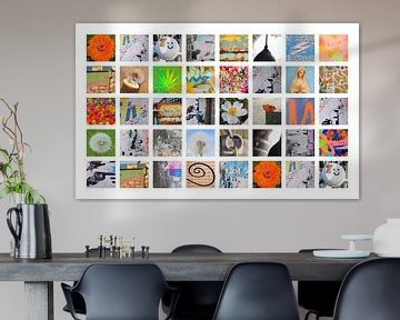 Fotocollage Nederland van SpeelseKunst