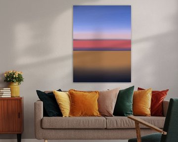 Artful Serenity  - Setting Sun van Annelies Hoogerwerf