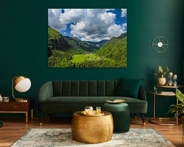 Logar Valley in the Kamnik Savinja Alps during springtime by Sjoerd van der Wal Photography