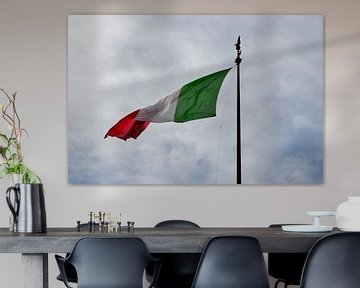 Italian flag van Jaco Verheul