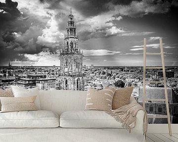 Martinitoren in Groningen city skyline panorama by Sjoerd van der Wal Photography