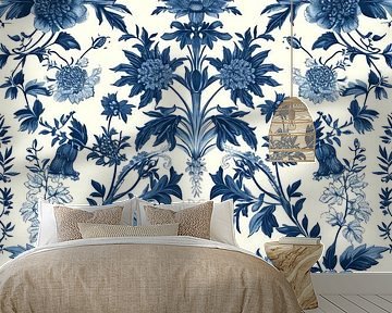 Hemelse Tuin in Delfts Blauw van ByNoukk