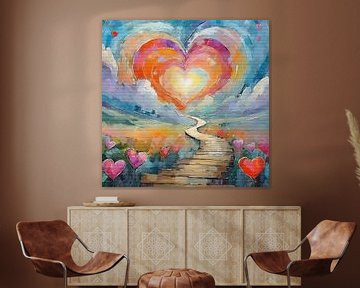 Cupid's Route - Ein Spaziergang zum Herzen des Valentins von Gisela- Art for You