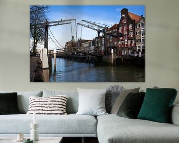 De ophaalbrug van Dordrecht von Petra Brouwer