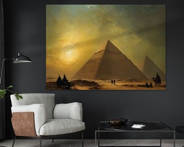 Pyramids by Timba Art