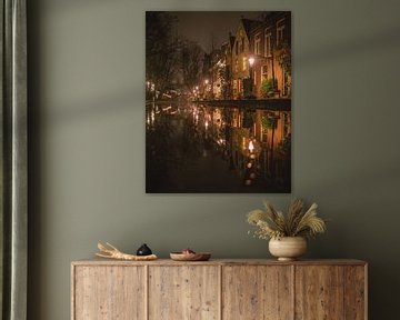 Reflections Oudegracht. by Michael Van de burgt