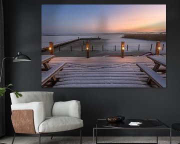 Winter terrace on the Zuidlaardermeer lake by KB Design & Photography (Karen Brouwer)