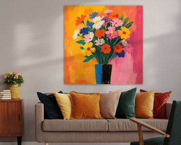 bouquet, fleurs, vase sur Niklas Maximilian