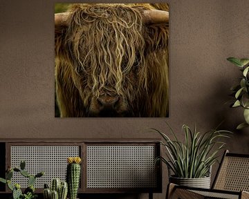 Blonde-haired Scottish Highlander by Theo Felten