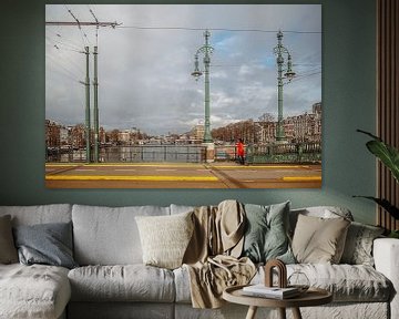 Nouveau pont Amstel Amsterdam sur FioletS
