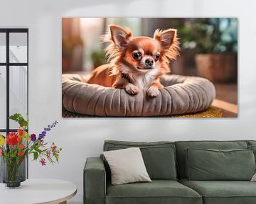 Kleiner brauner Chihuahua-Hund von Mustafa Kurnaz