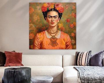 Frida Poster Kunstdruck von Niklas Maximilian