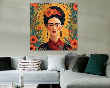 Frida poster kunstdruk van Niklas Maximilian