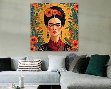 Frida poster art print by Niklas Maximilian
