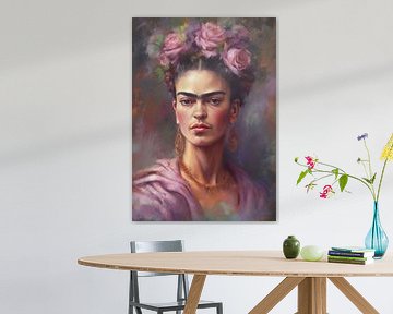 Frida Poster Kunstdruck von Niklas Maximilian