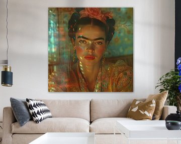 Frida Poster Kunstdruck von Niklas Maximilian