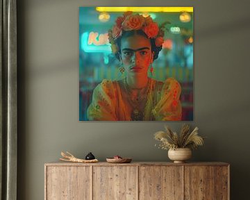 Frida poster art print by Niklas Maximilian